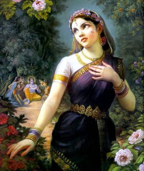 krishna 💙 on Instagram: “The Indescribable Beauty of Srimati Radharani “O Radharani, O Queen of Vrindavana, Your complexion is like molten gold, Your doe-like eyes…” Krsna Art, Radha Krishna Wallpaper, Hinduism Art, Hindu Mythology, Krishna Radha Painting, Radha Krishna Images, Radha Krishna Pictures, Radha Rani, Krishna Radha