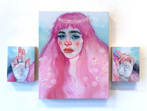 Image of "Anastasia" Installation Print Magic Princess, Unicorn Art, Top Secret, Mini Paintings, Art Model, Limited Edition Prints, Artist Art, Painting Inspiration, New Art