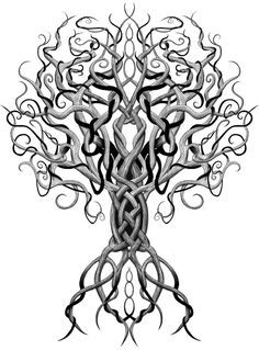 In Norse mythology, Yggdrasil is an immense tree that is central in Norse cosmology, in connection to which the nine worlds exist. Yggdrasil is attested in the Poetic Edda, compiled in the 13th century from earlier traditional sources, and the Prose Edda, written in the 13th century by Snorri Sturluson Woman’s Shoulder Tattoos, Yggdrasil Tattoo, Rabe Tattoo, Runes Meaning, Sketching Practice, Couples Tattoo, Archangel Tattoo, Tattoo Tree, Irish Ancestry