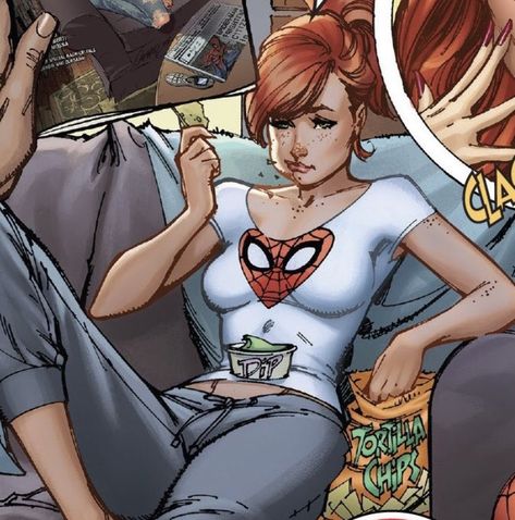 Mj Watson, Mary Jane Spiderman, Tiger Photo, Redhead Art, Jane Watson, Mary Jane Watson, Spiderman Comic, Art Icon, Amazing Spider