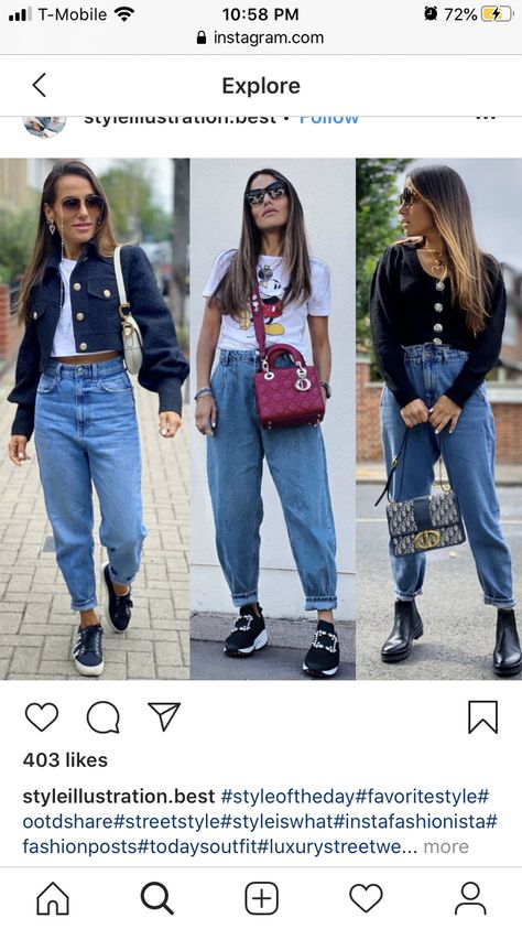 Ballon Jeans Outfit Winter, Ballon Jeans Outfits, Ballon Pants Outfit, Balloon Jeans Outfit, Balloon Jeans, Jeans Outfit Spring, Jeans Outfit Winter, Jeans Outfits, Outfit Jeans