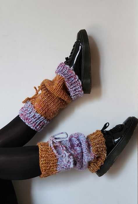 Crochet leg warmers