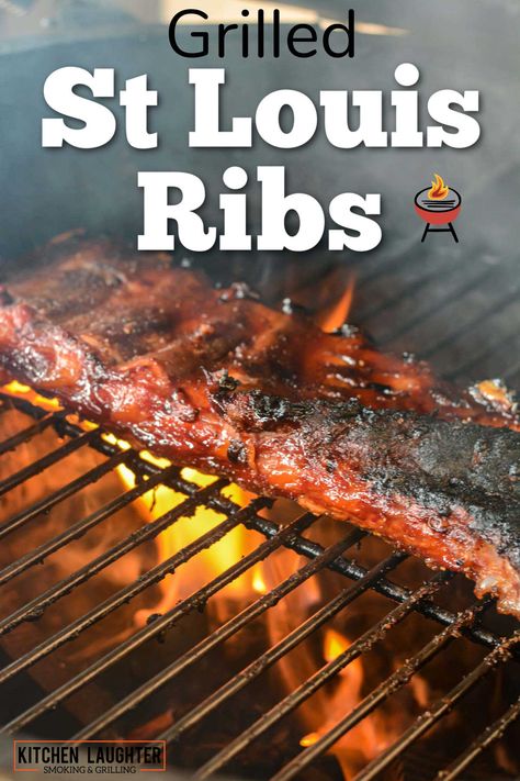 St Louis Ribs Recipe, St Louis Ribs, Bbq Meats, Ribs Recipes, Grilling Guide, Smoked Pork Ribs, Bbq Dinner, Barbecue Ribs, Smoked Ribs