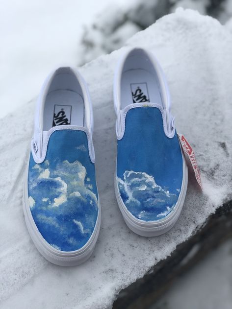 Vans Slip On Outfit, Vans Wallpaper, Canvas Shoes Diy, Vans Shoes Fashion, Custom Vans Shoes, Painted Shoes Diy, Cute Vans, Vans Ultrarange, Painted Canvas Shoes