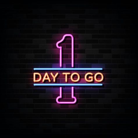 One Month To Go, Days To Go Poster Design, Two Days To Go Countdown, 1 Day To Go Countdown Poster, 1 Day To Go Countdown Birthday, One Day To Go Countdown, 3 Days To Go Countdown Birthday, One Day To Go Countdown Birthday, 2 Days To Go Countdown Birthday