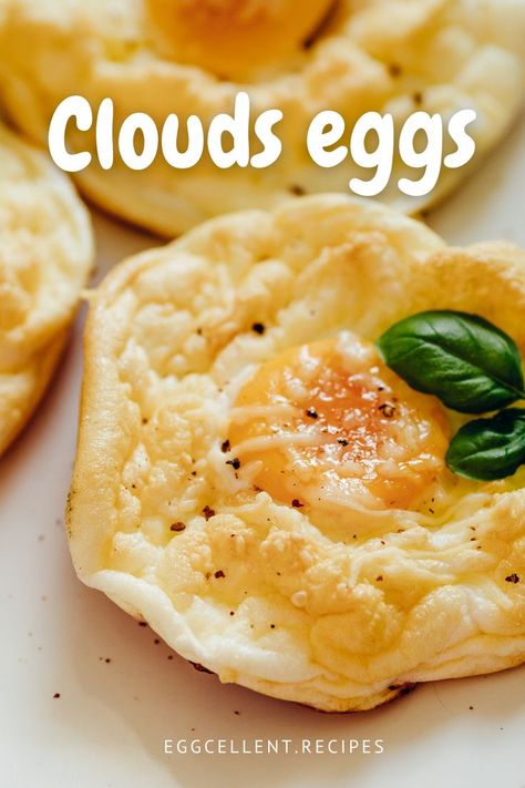 Add a touch of elegance to your breakfast routine with our Eggs in Clouds recipe. Eggs in Clouds recipe | Eggs in Clouds recipe easy | easy cloud eggs | the best eggs in clouds | Eggs In Clouds, Elegant Breakfast, The Best Eggs, Cloud Eggs, Egg Breakfast Recipes Easy, Whipped Egg Whites, Best Eggs, Breakfast Recipes Easy Quick, Healthy Egg Breakfast