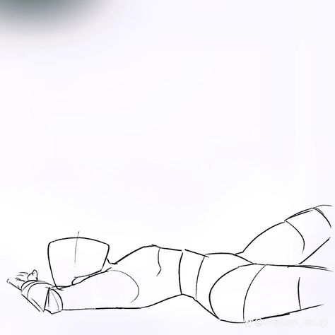 Lying Pose Drawing Reference, Body Pose Drawing Laying Down, Body Drawing Reference Laying Down, Friendship Base Drawing, Drawing Reference Laying Down, Laying Down Pose Reference From Above, Laying Down Base Drawing, Lying Down Art Reference, Lying Down Drawing Reference