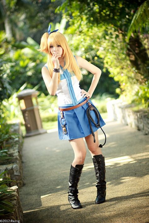 amazing fairy tail cosplay | Costume play Cosplay! Lucy Cosplay, Fairy Tail Cosplay, Fairy Tail Lucy, Epic Cosplay, Cosplay Tutorial, Amazing Cosplay, Manga Cosplay, Best Cosplay, Cosplay Outfits