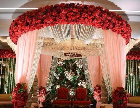 Photo By The Royal Halls - Venues Royal Decorations, Mandap Decor, Inside Decor, Wedding Mandap, Wedding Inside, Wedding Register, Wedding Hall, Wedding Location, Indian Wedding Decorations