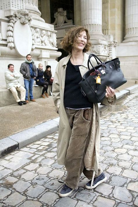 Jane Birkin Hermes, Style Jane Birkin, Jane Birken, Jane Birkin Style, Serge Gainsbourg, Charlotte Gainsbourg, Jane Birkin, French Chic, Women Bags Fashion