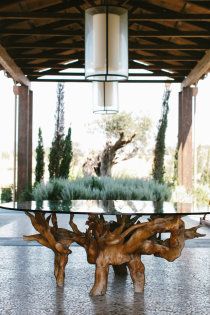 . Plant Tank, Root Table, Tree Stump Table, Masculine Interior, Deck Table, Stump Table, Tree Root, Tree Table, Log Furniture