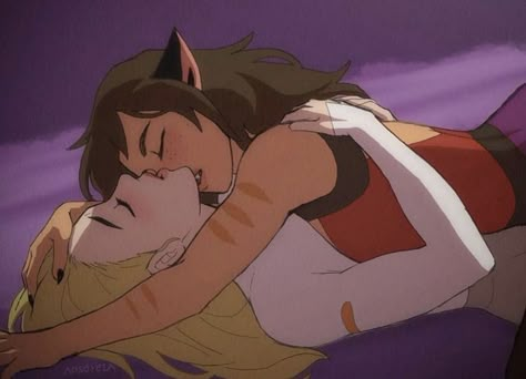 Catradora Fanart, Arte Aries, Adora And Catra, She Ra Characters, Adora She Ra, Catra And Adora, She-ra Catra, Hey Adora, Woman Loving Woman