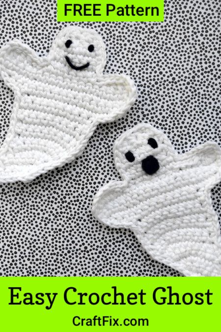 Halloween Appliques Crochet, Ghost Applique Crochet Pattern, Ghost Applique Crochet, Ghost Crochet Applique, Crochet Ghost Hat Pattern Free, Crochet Halloween Ghost Patterns Free, Easy Crochet Ghost Pattern, Flat Ghost Crochet Pattern, Knitted Ghost Free Pattern