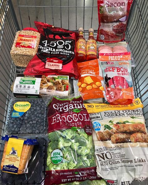 💕Sara’s Keto Journey 💕 on Instagram: “Costco Haul 🛒 . . So I now have Sams Club and Costco. They both have similar things but also a lot of things I found today I’ve never seen …” Keto Grocery Haul, Costco Low Carb Shopping Lists, Costco Healthy Shopping List, Costco Keto Shopping List, Keto At Costco, Costco Keto, Paleo Chips, Costco Grocery, Low Carb Shopping List