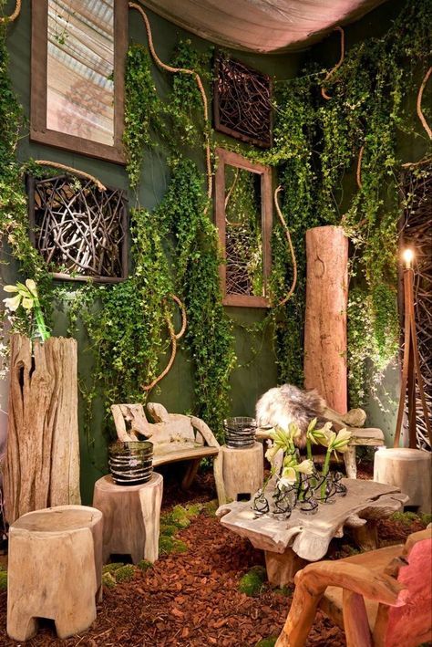 Forest Cafe, Forest Room, Deco Studio, Garden Cafe, Home Garden Design, Outdoor Restaurant, Cafe Interior Design, Restaurant Interior Design, Restaurant Interior