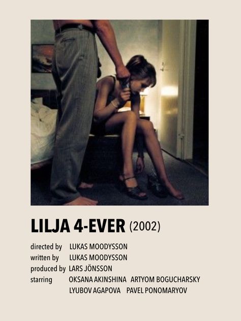 Lilya 4 Ever Poster, Lilja 4-ever, Lily Movie, 2002 Movies, Lilya 4 Ever, Movie Ideas, Netflix Tv, Minimalist Movie Poster, 2018 Movies