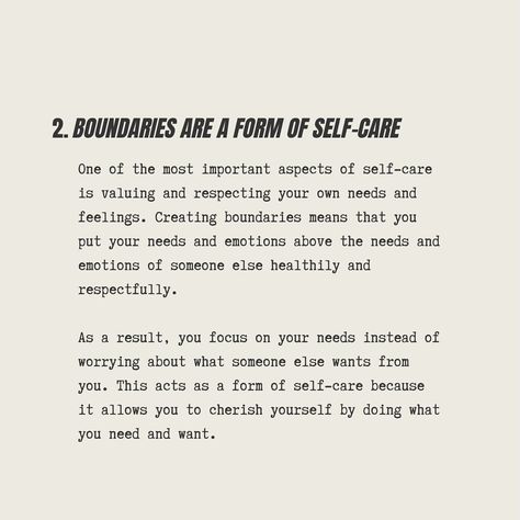 Know thy self ✨🦋🔑 Boundaries require a keen knowledge and understanding of yourself. You most know what you like and expect from yourself and others. If your perception of yourself is unclear, it will be difficult to set and implement boundaries that reflect your needs and wants. Grab BOUNDARY BLISS - our 81 page guide and workbook for helping women learn how to set healthy boundaries in relationships- romantic, work, friends, family and children. Comment BLISS below and I’ll send you... Boundaries Scripture, Creating Boundaries, Boundaries With Yourself, How To Create Boundaries, Family Boundaries, Work Boundaries, Setting Boundaries With Family, Enmeshed Family Boundaries, How To Set Boundaries