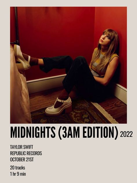 All Taylor Swift Songs, Midnight Song, Red Song, Aesthetic Polaroid, Taylor Swif, Mini Polaroid, Classic Films Posters, Taylor Songs, Hero Poster