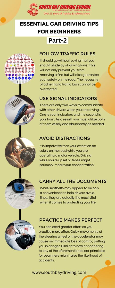 Learning to drive can be an exciting and empowering experience, but it can also be daunting for beginners. To ensure your safety and the safety of others on the road, it is important to master the essential car driving tips. Car Driving Tips For Beginners, Driving Tips For Beginners Automatic, Manual Car Driving Tips, Beginner Driving Tips, How To Drive Manual Car, Learning How To Drive, How To Drive A Car For Beginners, Driving Lessons Learning, Learn To Drive A Car