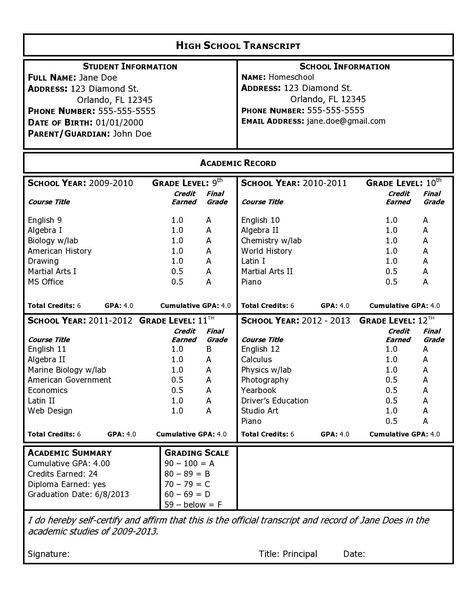 The High School Transcript Template Excel design is a very helpful tool. In spreadsheets, you are able to coordinate information and do calculations really effective and simple way. The next test spreadsheet may assist you to with many different purposes in making your personal High School Transcript Template Excel. High School Transcript Template, Transcript Template, Homeschool Diploma, School Powerpoint Templates, Gpa Calculator, Homeschool Transcripts, High School Credits, High School Transcript, Student Information