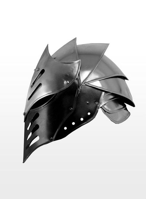 Dark night helm: Armadura Cosplay, Helmet Concept, Helmet Armor, Medieval Helmets, Warrior Helmet, Knights Helmet, Leather Armor, Cool Masks, Knight Armor