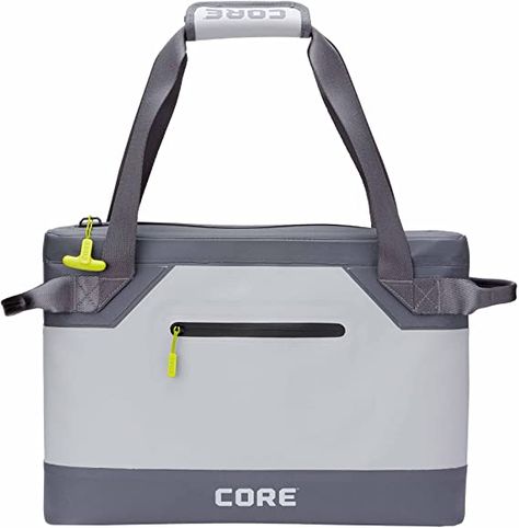 CORE Insulated Leak Proof Soft Coolers for Camping, Outdoor, Lunch, Travel, Picnic, Beach Accessories / 12 Can / 20 Can / 30 Can / 36 Can Small & Large Portable Cooler Tote Bags Cooler Stand, Coolest Cooler, Waterproof Zipper, Portable Cooler, Cooler Tote, Dome Tent, Soft Cooler, Cooler Bag, Family Camping