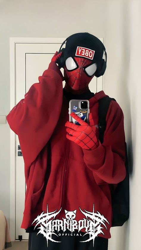 Spidersona Costume, Spiderman Drawings, Spiderman Hoodie, Spiderman Outfit, Man Cosplay, Spiderman Suits, Spiderman Theme, Gamer Girls, Spiderman Pictures