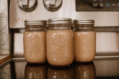 A Sip of Sweet Delight: Homemade Brown Sugar Cinnamon Coffee Creamer Cinnamon Coffee Creamer, Creamer Homemade, Homemade Brown Sugar, Rainy Day Recipes, Homemade Coffee Creamer, Coffee Creamer Recipe, Creamer Recipe, Canning Food Preservation, Food Gardening