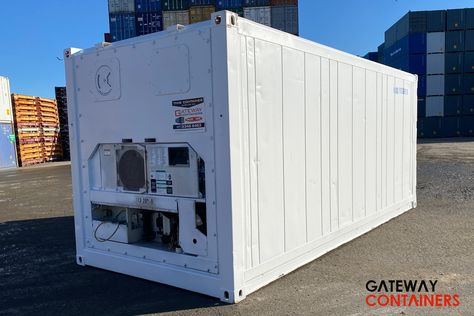 Reefer containers keep goods in top condition when shipping around the world. Here are the answers to common FAQs about reefer containers. Reefer Container, Containers For Sale, Shipping Container, Locker Storage, Around The World, Conditioner, The World