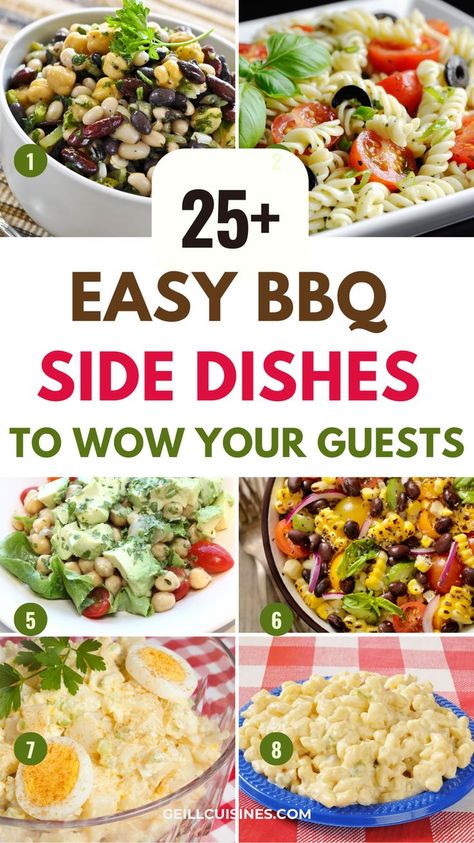 Serve up 20 mouthwatering BBQ side dishes to impress your guests. Elevate your summer barbecues with these delicious and nutritious side dishes. From refreshing salads to grilled veggies, these recipes are easy-to-make, crowd-pleasing ideas that will make your BBQ unforgettable!
Bbq Get Together Ideas, Burger Bbq Side Dishes, Summer Bbq Recipes Sides, Veggie Side For Bbq, Fresh Sides For Bbq, Summer Bbq Sides Dishes, Barbecue Sides Dishes, Easy Side Dish For Bbq Bbq Get Together Ideas, Sides For Bbq Sandwiches, Summer Bbq Sides, Bbq Sides Dishes, Easy Side Dishes For Bbq, Summer Side Dishes For Bbq, Grilled Chicken Side Dishes, Bbq Chicken Side Dishes, Sides For Bbq