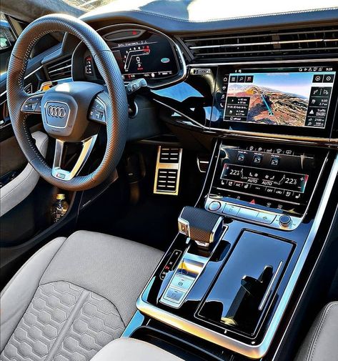 Audi Rsq8, Audi Interior, Luxury Cars Audi, Audi Rs5, Luxury Car Interior, Audi Rs3, Audi Rs6, Car Goals, Suv Cars