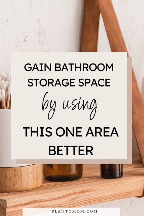 Are you looking for ways to gain more storage space in your bathroom and have a more organized bathroom? Inside you will find my tips for gaining storage space by utilizing above the toilet shelving and cabinets to store bathroom supplies. Here are some ideas for what to store on each type of storage solution. Click through to my website to read more. Storage In A Small Bathroom, Toilet Shelving, Above The Toilet Storage, Easy Home Organization, Organized Bathroom, Bathroom Plan, Maximize Storage, Organized Mom, Guest Bathrooms