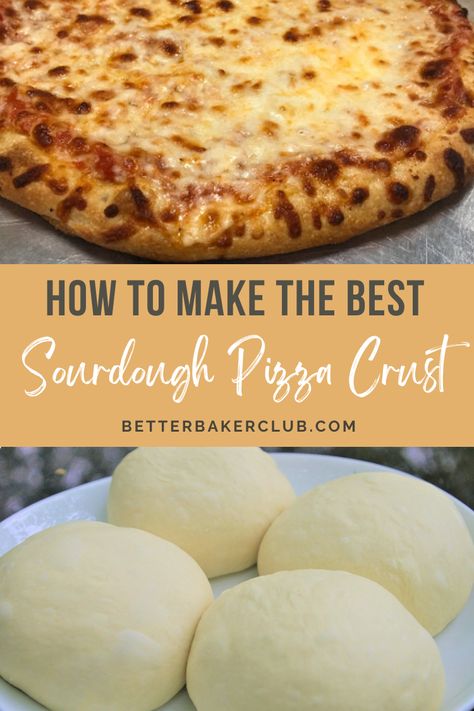 Best Sourdough Starter Recipe, Sourdough Pizza Crust Recipe, Dough Starter Recipe, Sourdough Pizza Dough, Recipe Using Sourdough Starter, Sourdough Pizza Crust, Sourdough Starter Discard Recipe, Homemade Sourdough Bread, Sourdough Starter Recipe