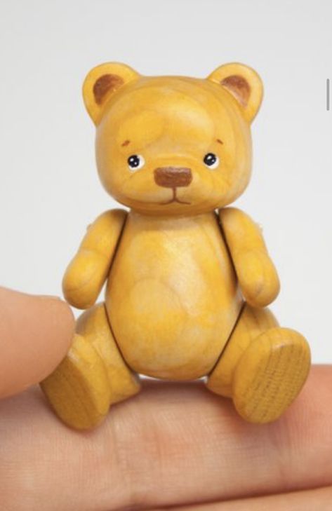 Bear Wood Carving, Wood Carving, Wooden Toys, Teddy Bear, Carving, Sculpture, Toys, Wood, Art