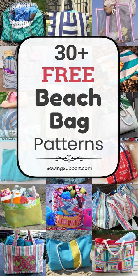 Patchwork, Tela, Beach Bag Patterns, Beach Bag Diy, Tilly Rose, Sewing Handbags, Diy Beach Bag, Beach Bag Pattern, Sew Ideas