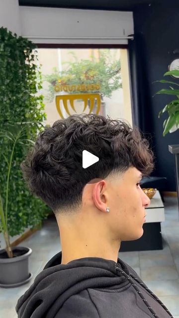 Perm Taper Fade, Paper Fade Haircut, Tapper Fade Men Haircut Curly Hair, Mid Fade Haircut Men Undercut, Low Taper Haircut Curly Hair, Curly Taper Fade Haircut, Texture Crop Haircut, Haircut For Curly Hair Men Fade, Mid Taper Fade Fringe