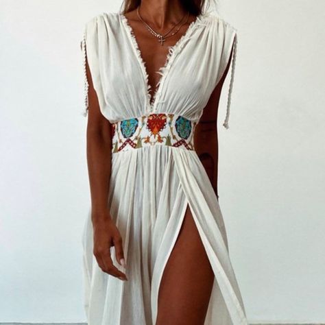 Boho Dress Wedding, Greek Goddess Dress, Wedding Dress Bridesmaid, Boho Womens Clothing, Bohemian Dresses Long, Long Summer Dress, Maxi Dress Vintage, Goddess Dress, Boho Summer Dresses