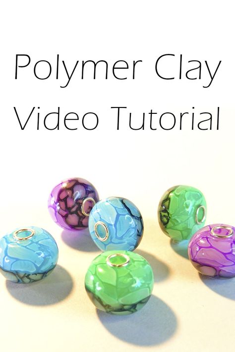 Diy Polymer Clay Beads Tutorial, Sculpey Clay Ideas Tutorials, Polymer Clay Beads Ideas, Polymer Clay Beads Tutorial, How To Make Clay Beads, Polymer Clay Tutorials, Mica Shift Polymer Clay Tutorials, Translucent Polymer Clay Tutorial, Sculpey Clay Ideas