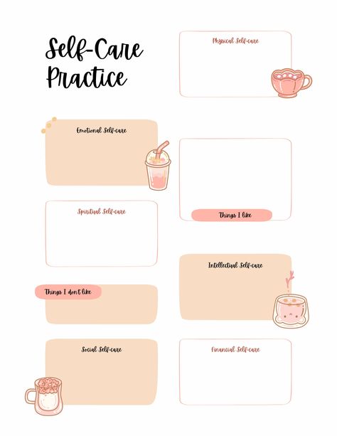 Self Care Fill In The Blank, Feelings Journal Template, Self Care Planner Ideas, Self Care Journal Template, Self Care Digital Planner, Best Planner App, Manifesting Books, Self Care Journal Pages, Self Care Template