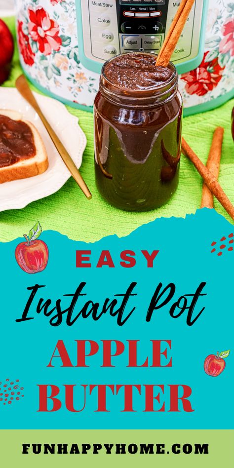 This Instant Pot Apple Butter recipe takes less than an hour to prepare, but will taste like it's been simmering on the stove all day. Instant Pot Apple Butter, Slow Cooker Apple Butter, Apple Butter Recipe, Homemade Apple Butter, Sides Recipes, Southern Desserts, Pumpkin Scones, Flaky Biscuits, Cinnamon Brown