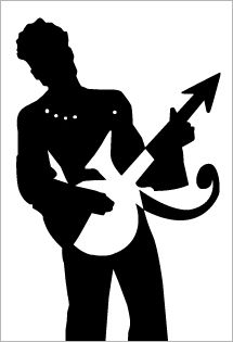 Prince Silhouette, Guitar Silhouette, Artist Icon, Prince The Artist, Prince Symbol, Prince Tattoos, Prince Concert, American Flag Sticker, Prince Musician