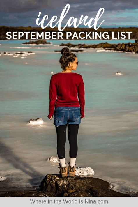 Iceland In September, Iceland Travel Summer, What To Wear In Iceland, Iceland Fashion, Fall Packing List, Travel To Iceland, Iceland Packing List, Iceland Packing, Fall Packing