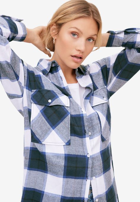 Women flannel outfit