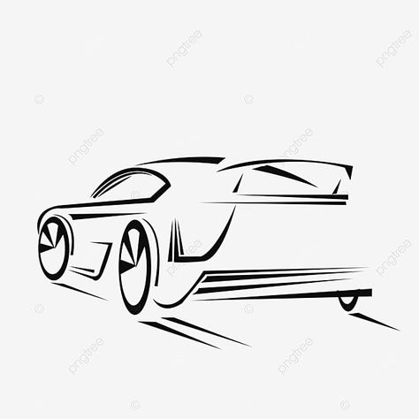 line drawing racing sports car Easy Cartoon Sketches, Racing Drawing, Bike Drawing, Car Drawing, Ad Car, Car Icons, Line Art Vector, Car Vector, Flag Icon