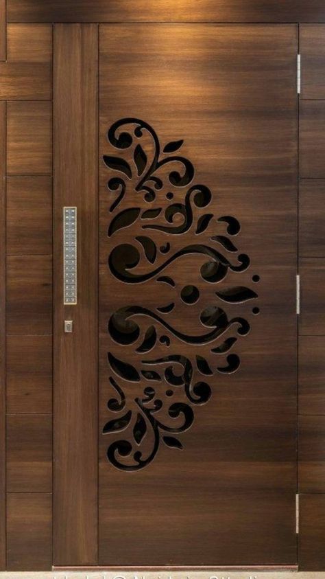 Saftydoor Wooden Design, Sefty Door Design Modern Wooden, Pooja Stand, Hallway Doors, Wall Texture Patterns, Jali Door, बेडरूम डिजाइन, Main Door Design Photos, Wooden Shelf Design