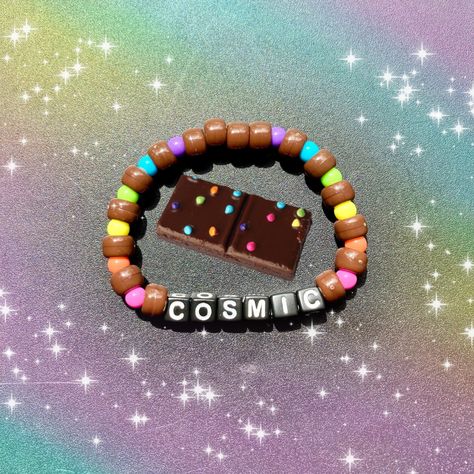 Kawaii, Paper Crafts For School, Crafts For School, Bead Bracelet Ideas, Rave Bracelets, Diy Kandi Bracelets, Pony Bead Bracelets, Diy Kandi, Kandi Kid