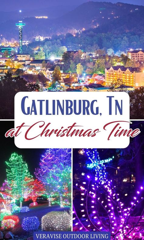 Gatlinburg, Tennessee At Christmas Time Gatlinburg At Christmas, Gatlinburg Tennessee Christmas, Gatlinburg Christmas, Christmas Lights Display, Christmas Vacation Destinations, Things To Do In Gatlinburg, Gatlinburg Tennessee Vacation, Smoky Mountain Christmas, Christmas Travel Destinations