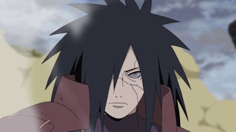 Madara Uchiha, Anime Character, Naruto, Hair, Anime, Black