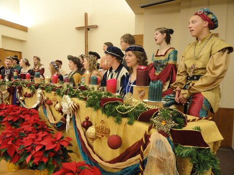 Ames High School Opens Ye Olde Madrigal Dinner Thursday - Ames, IA Patch Madrigal Dinner, Christmas Dinner Decorations, School Opening, Christmas Parade, Dinner Decoration, High Schools, Thursday Friday, Ballroom Dance, Christmas Carol