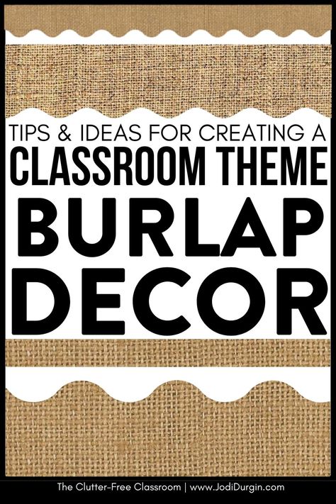 1st, 2nd, 3rd, 4th & 5th searching for Rustic Burlap Classroom Theme or Door Decor Ideas are sure to love the inspiring photos & decorating tips from the Clutter Free Classroom. Teachers in Elementary Schools wondering how to set up a classroom on a budget will find the bulletin board inspo, photos, & DIY tips for setting up their rooms for back to school or a mid-year refresh helpful. You'll also find classroom decor bundles & theme ideas to be quick & easy! Black And Burlap Classroom, Burlap Classroom Decor Bulletin Boards, Teal Bulletin Board Ideas, Burlap Bulletin Board Ideas, Better Than Paper Bulletin Board Ideas, Simple Classroom Decor Elementary, Burlap Classroom Theme, Rustic Classroom Theme, Classroom Banner Ideas